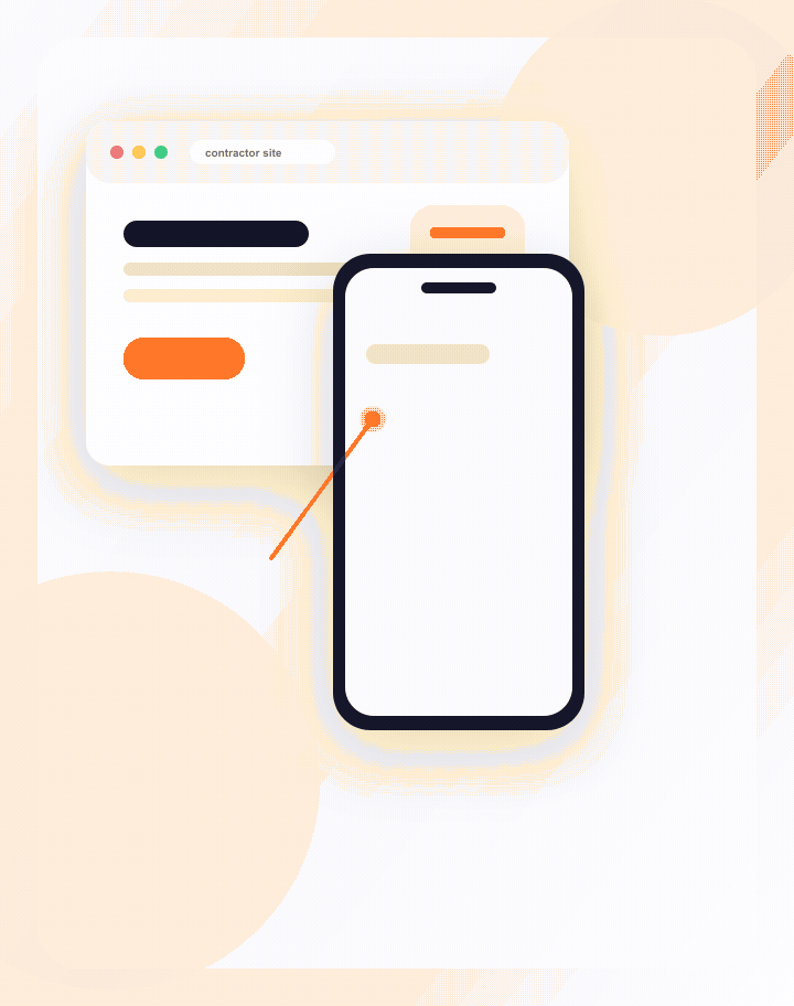 Functional Website interface preview